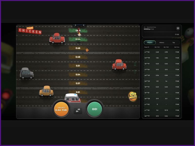 What sets Chicken Crash apart from other crash games