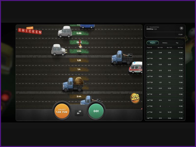 Game Description and Gameplay Features of Chicken Crash