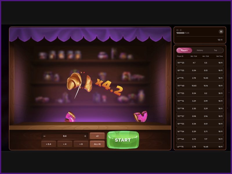 User-friendly navigation and game controls