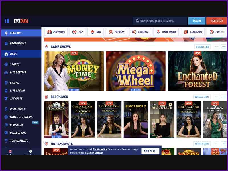 Виды бонусов и условия промо-акций TikiTaka