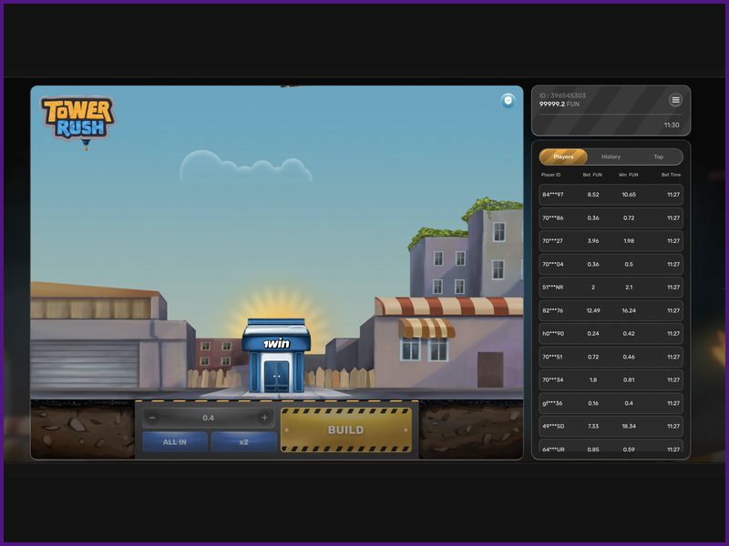 Key metrics and statistics for Tower Rush