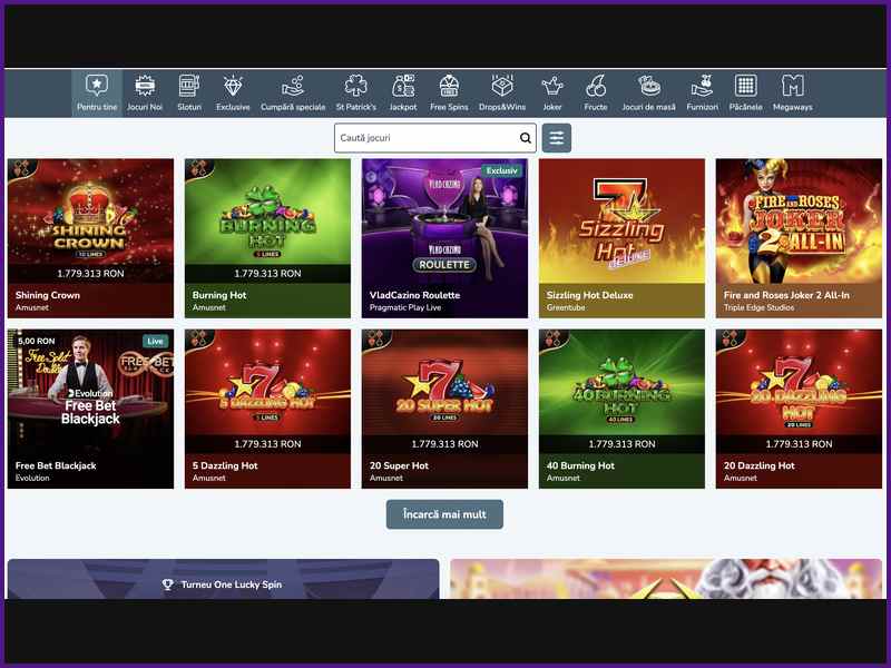 Структура и возможности казино Vlad Casino